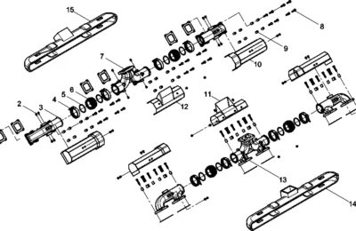 Выпускной коллектор двигателя BAUDOUIN 12M33