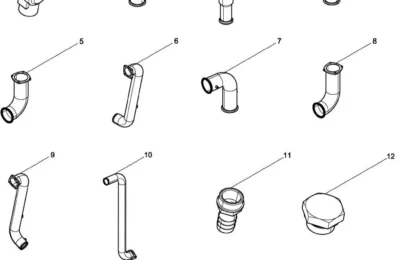 Детали шасси двигателя BAUDOUIN 12M33