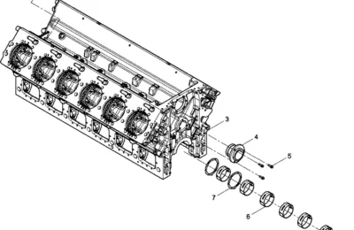 Картер двигателя BAUDOUIN 12M26