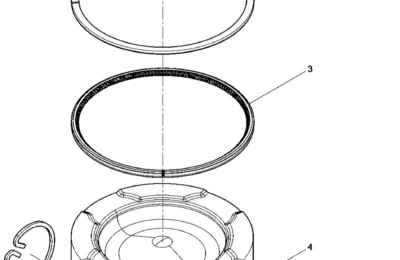 Цилиндр в сборе двигателя Baudouin 6M26