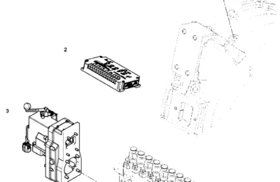 Группа электронных управляющих устройств двигателя Baudouin 12M26