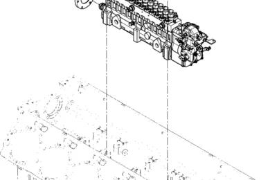 Группа топливных насосов высокого давления двигателя Baudouin 12M26