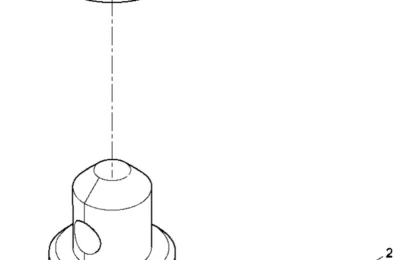 Клапан слива воды двигателя Baudouin 12M26