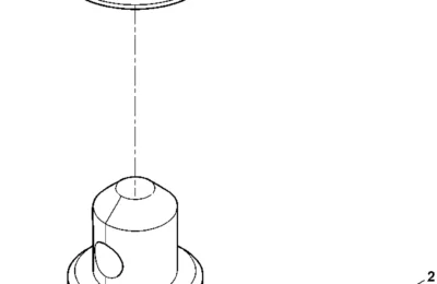 Клапан слива воды двигателя Baudouin 6M26