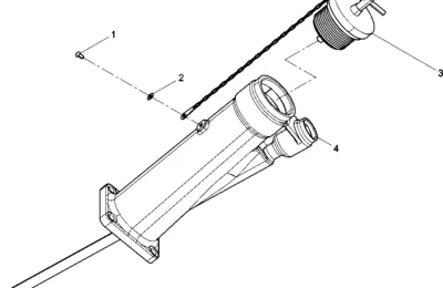 Маслозаливная горловина двигателя Baudouin 12M26