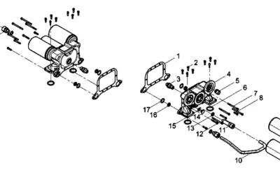 Масляный фильтр двигателя Baudouin 12M26