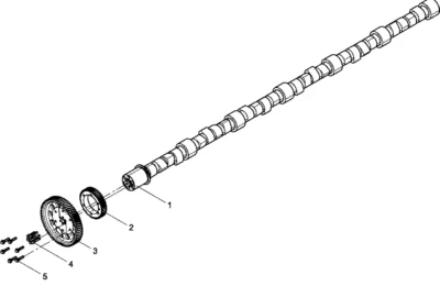 Распределительный вал двигателя Baudouin 12M26