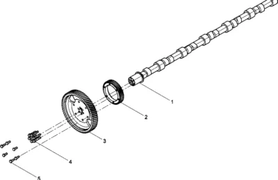 Распределительный вал двигателя Baudouin 6M26