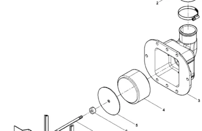 Сапун двигателя Baudouin 6M26