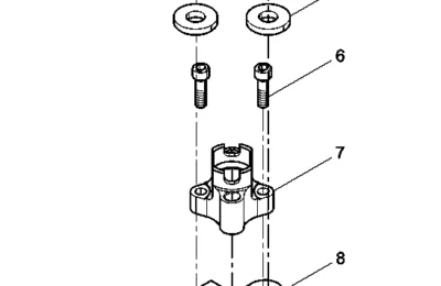 Сборка головки цилиндра двигателя Baudouin 6M26