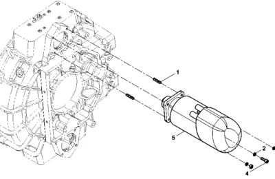 Стартер двигателя Baudouin 12M26
