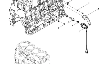 Блок двигателя Baudouin 4M06G22