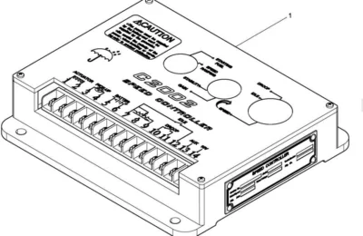 Электронный блок управления двигателя Baudouin 3M10