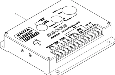 Электронный блок управления двигателя Baudouin 6M11
