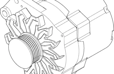 Генератор двигателя Baudouin 3M10