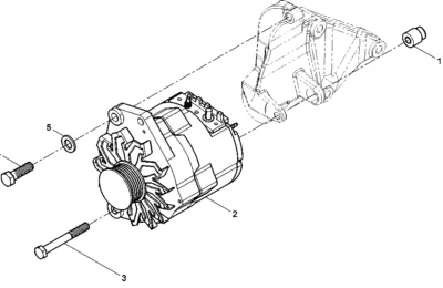 Генератор двигателя Baudouin 6M21