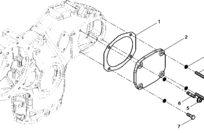 Гидравлический насос двигателя Baudouin 6M11