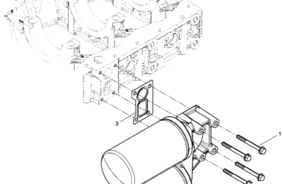 Группа Масляный фильтр двигателя Baudouin 6M21