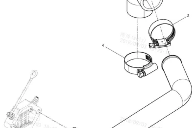 Интеркулер двигателя Baudouin 4M06G44