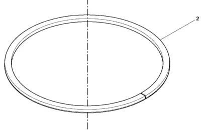Кольца цилиндра двигателя Baudouin 4M06G17