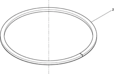 Кольца поршня двигателя Baudouin 4M06G44