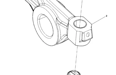 Коромысло двигателя Baudouin 6M11