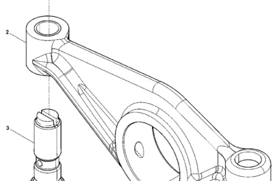 Коромысло двигателя Baudouin 6M21