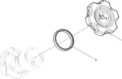 Крышка маслозаливной горловины двигателя Baudouin 4M06G22