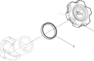 Маслозаливная горловина двигателя Baudouin 4M06G44