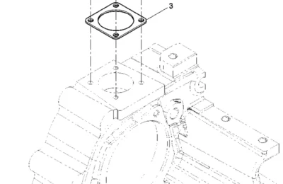 Маслозаливная горловина двигателя Baudouin 6M21