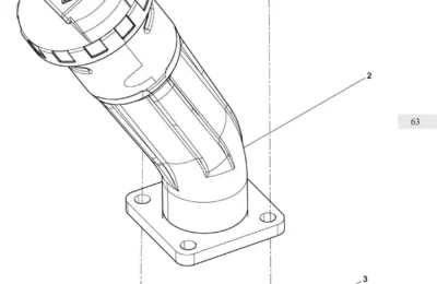 Маслозаливная горловина двигателя Baudouin 6M16