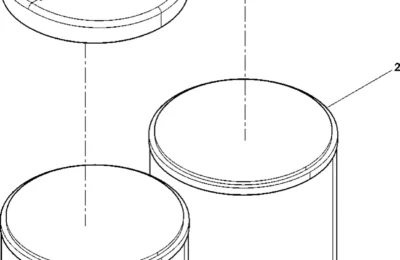Масляный фильтр 1 двигателя Baudouin 6M21