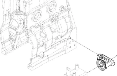 Масляный фильтр двигателя Baudouin 3M10