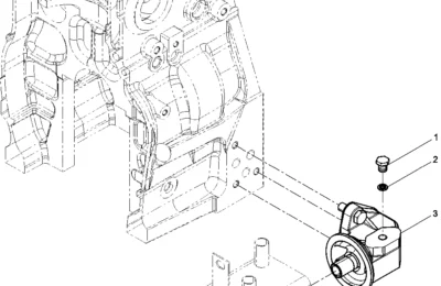 Масляный фильтр двигателя Baudouin 4M11