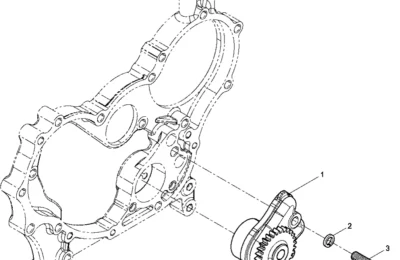 Масляный насос двигателя Baudouin 4M06G17