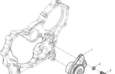 Масляный насос двигателя Baudouin 4M06G22