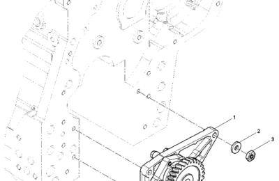 Масляный насос двигателя Baudouin 4M11