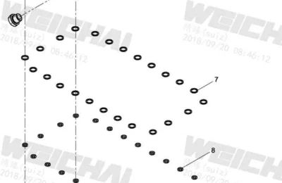 Масляный поддон двигателя Baudouin 4M06G33