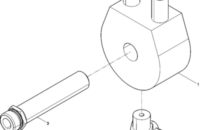 Масляный радиатор двигателя Baudouin 3M10