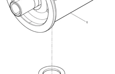 Набор крепления масляного фильтра двигателя Baudouin 4M11