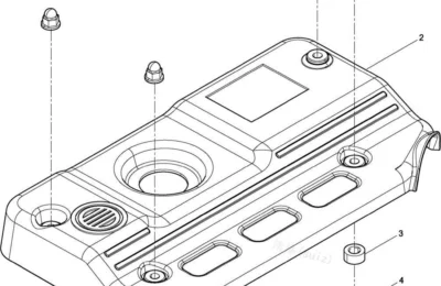 Периферийные устройства двигателя Baudouin 4M06G33