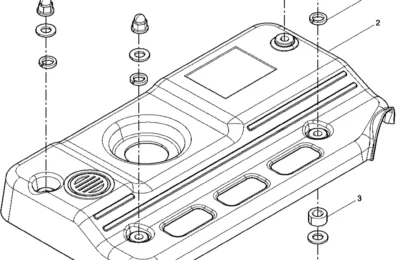 Перииферийные устройства двигателя Baudouin 4M06G22