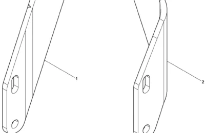 Петли крепежа двигателя Baudouin 4M06G22