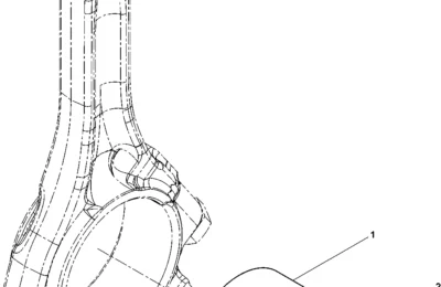 Подщипник соединения шатуна двигателя Baudouin 3M10