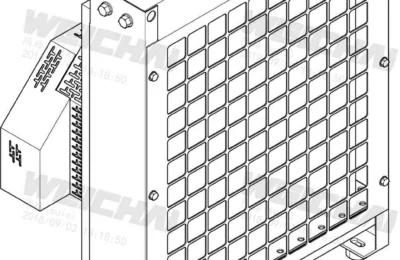 Радиатор двигателя Baudouin 4M06G50