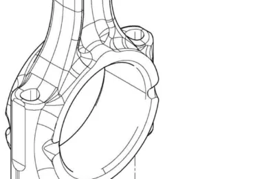 Сборка соединения шатуна двигателя Baudouin 4M06G17