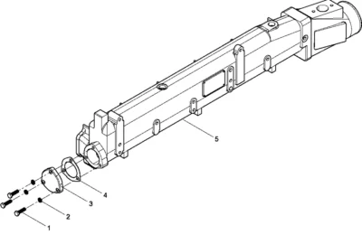 Сборка Впускной коллектор двигателя Baudouin 6M16