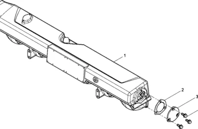 Сборка Впускной коллектор двигателя Baudouin 6M21