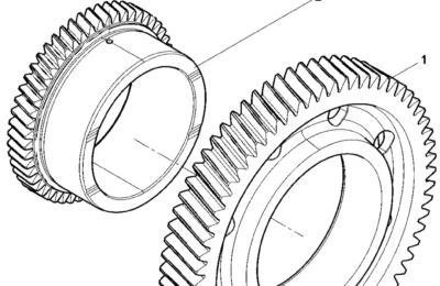 Шестерни двигателя Baudouin 6M21