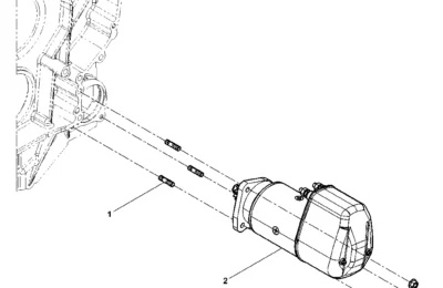 Стартер двигателя Baudouin 6M21